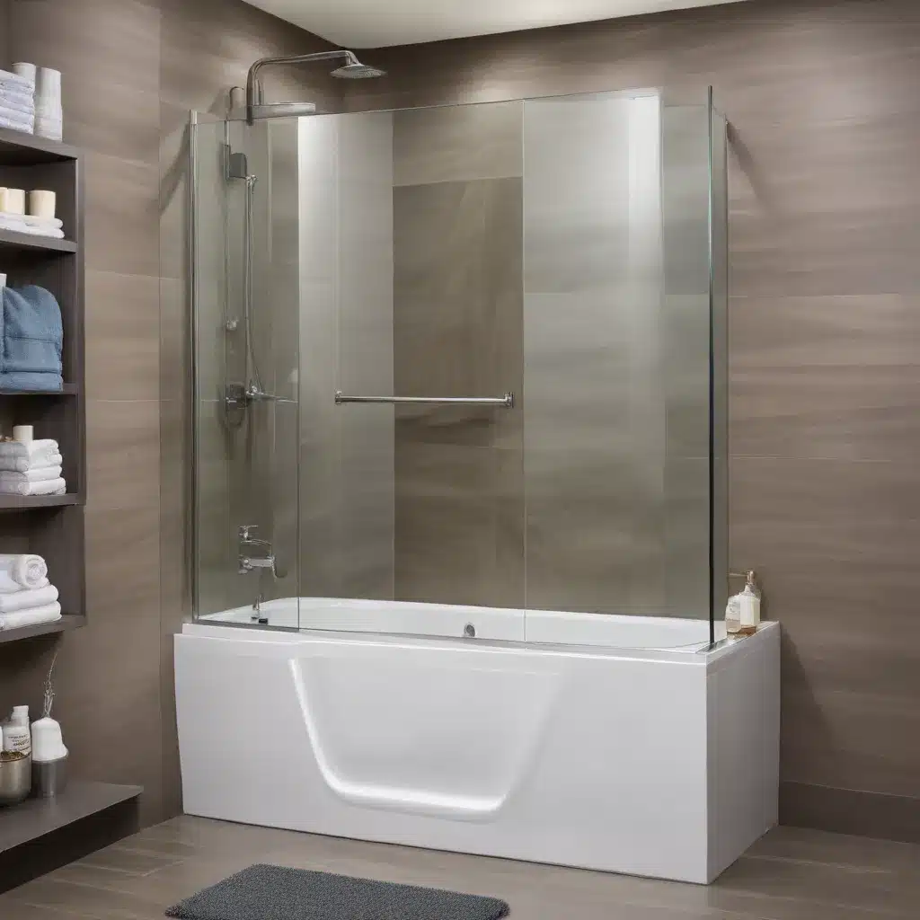 All-in-One Tub and Shower Units: Streamlining Small Baths