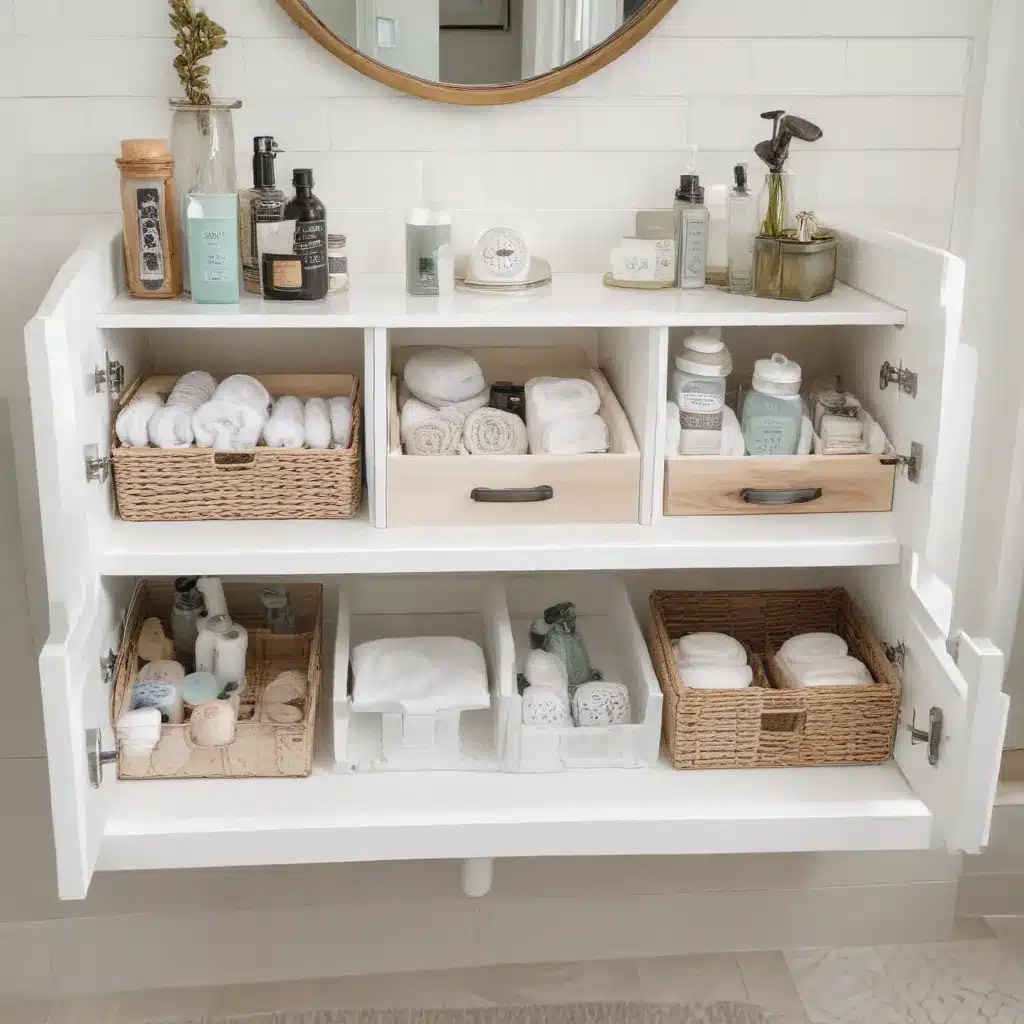 Bathroom Organization Solutions: Maximizing Function and Storage