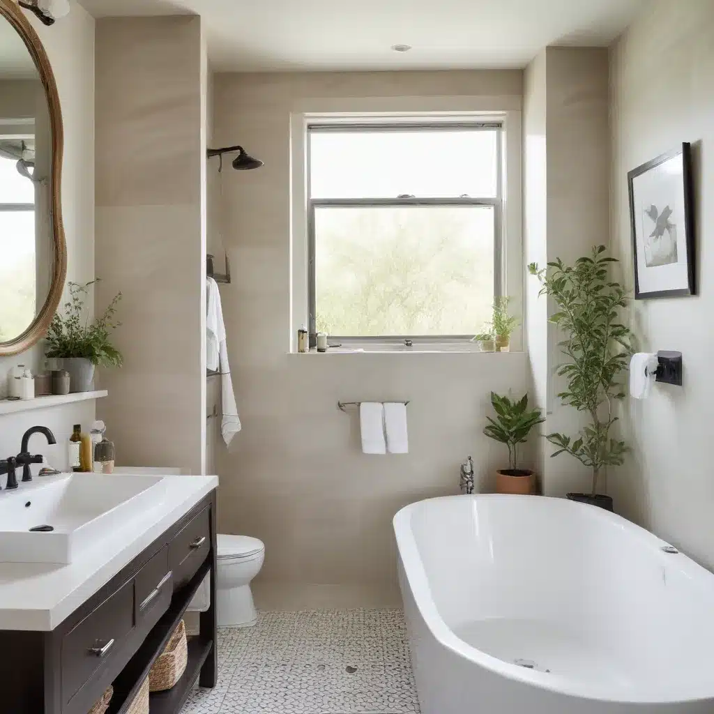 Compact Bathroom Makeovers: Innovative Tub Arrangements