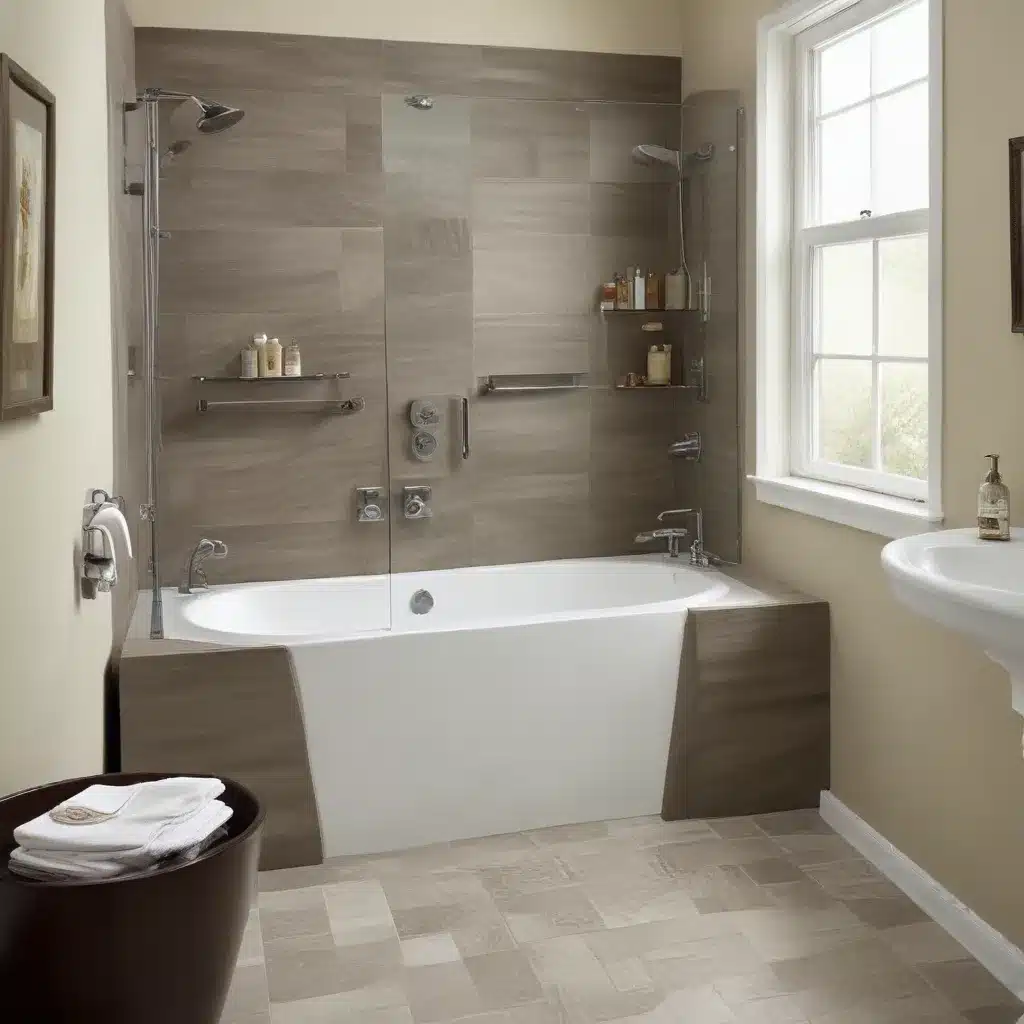 Compact Bathroom Reinventions: Innovative Tub Placements