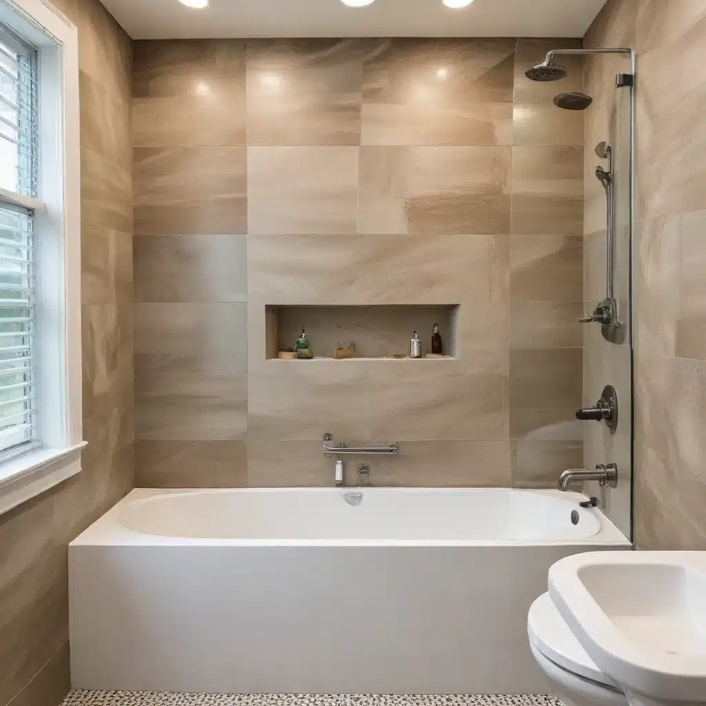 Compact Bathroom Remodels: Innovative Tub Placements