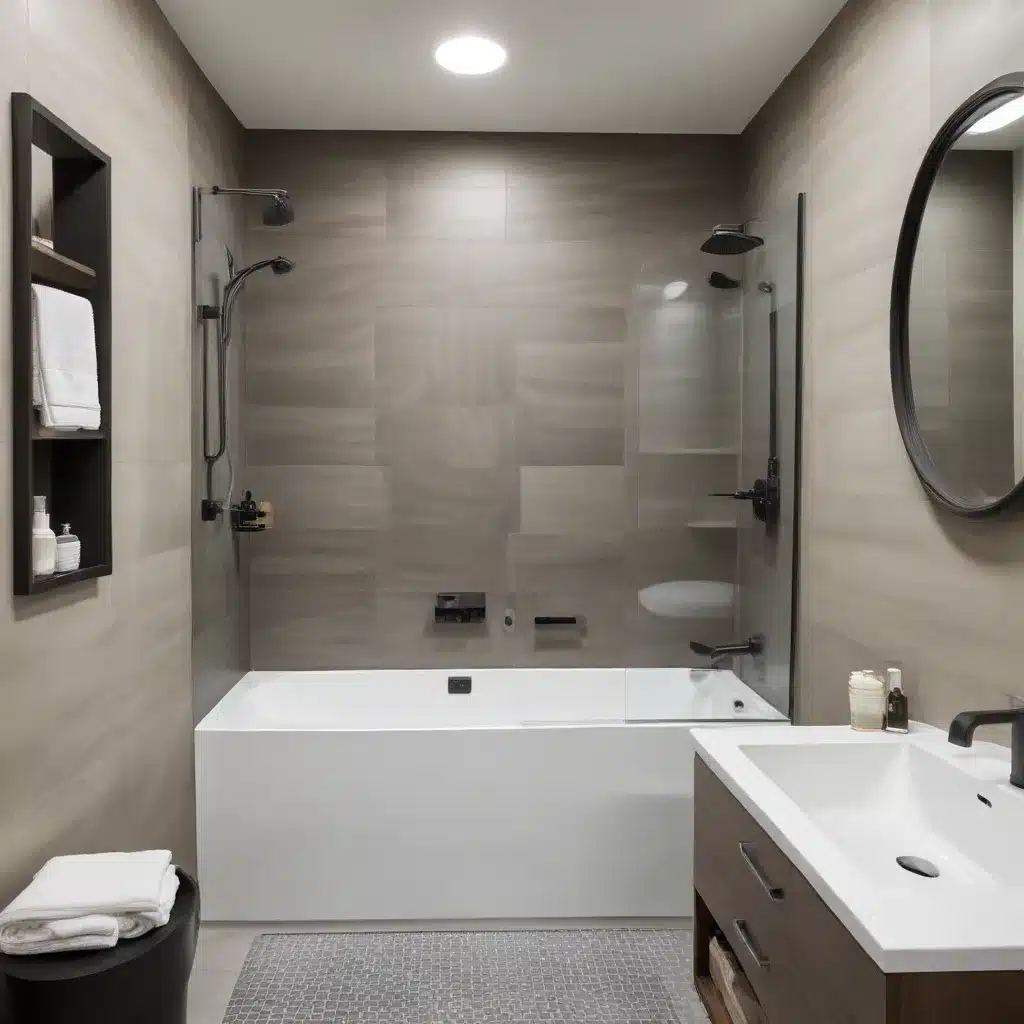 Compact Bathroom Renovations: Innovative Tub Integration