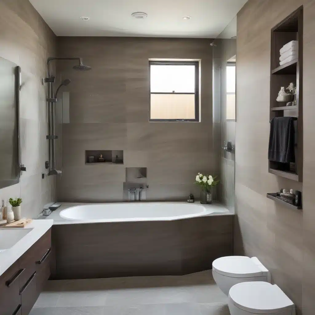 Compact Bathroom Revamps: Innovative Tub Placements