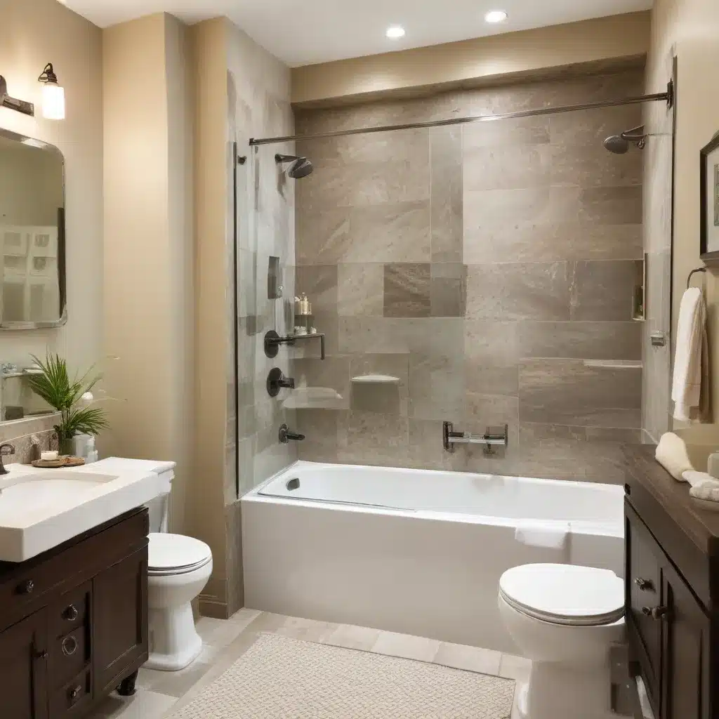 Compact Bathroom Transformations: Creative Tub Solutions