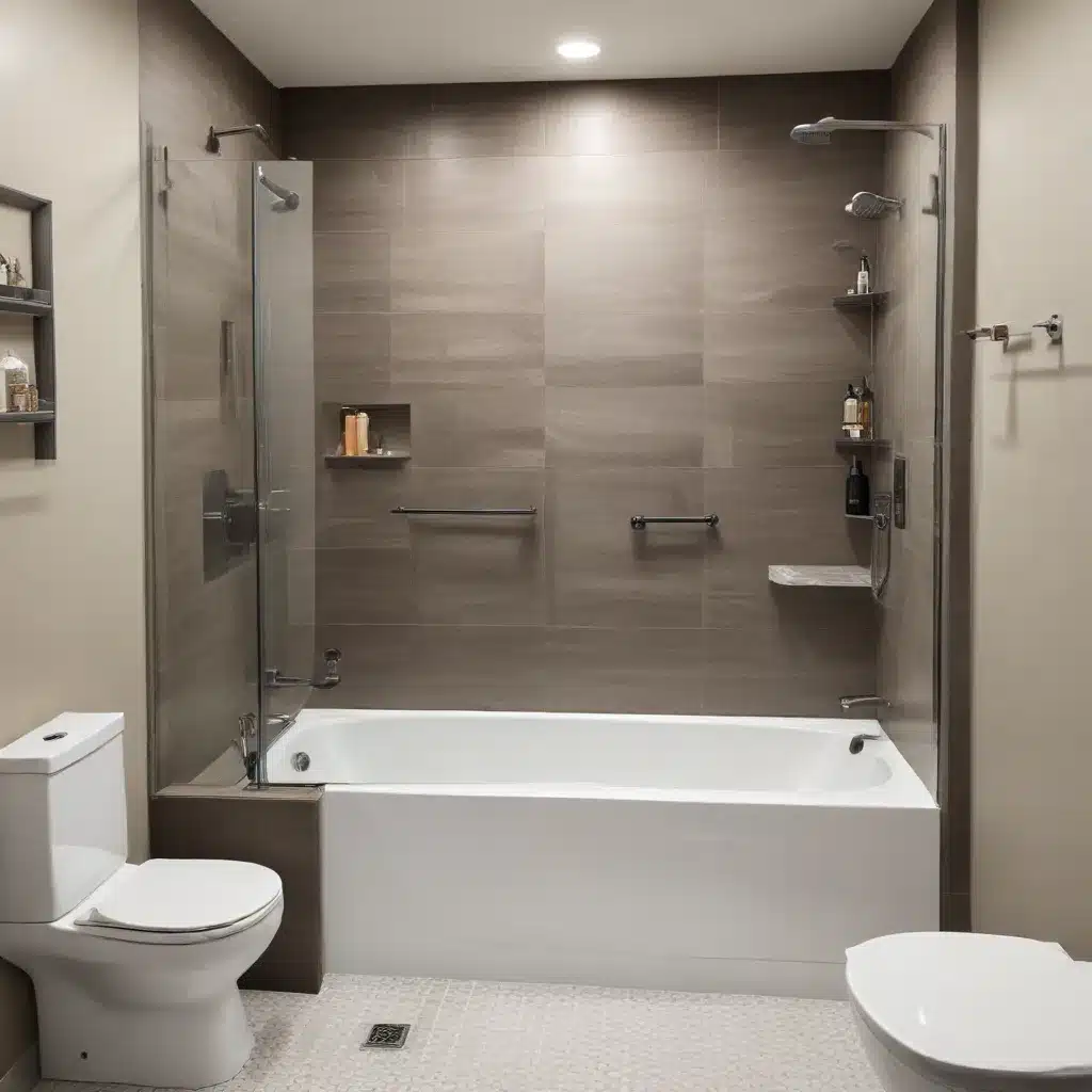 Compact Bathroom Transformations: Innovative Tub Integration