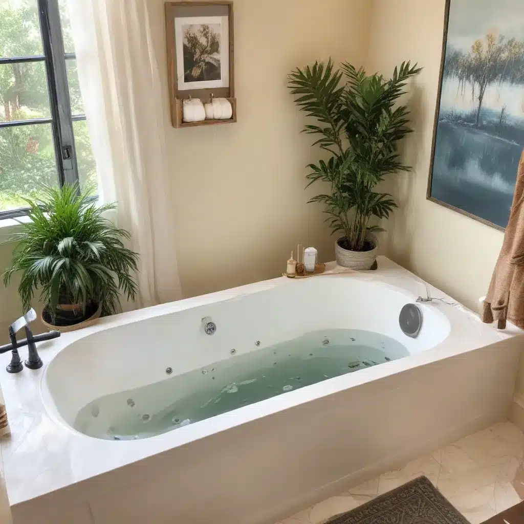 Crafting a Serene Drop-In Tub Oasis