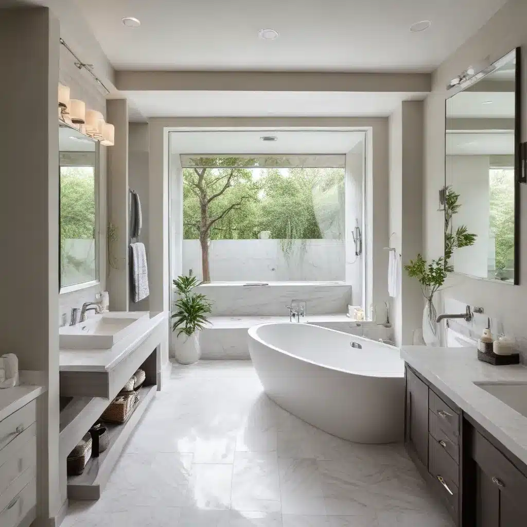 Maximizing Bathroom Function with a Strategically Placed Drop-In Tub