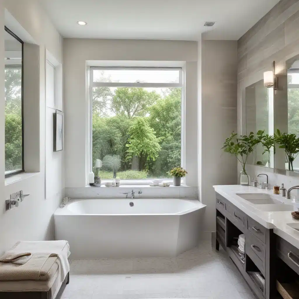 Maximizing Bathroom Space with a Strategically Placed Drop-In Tub