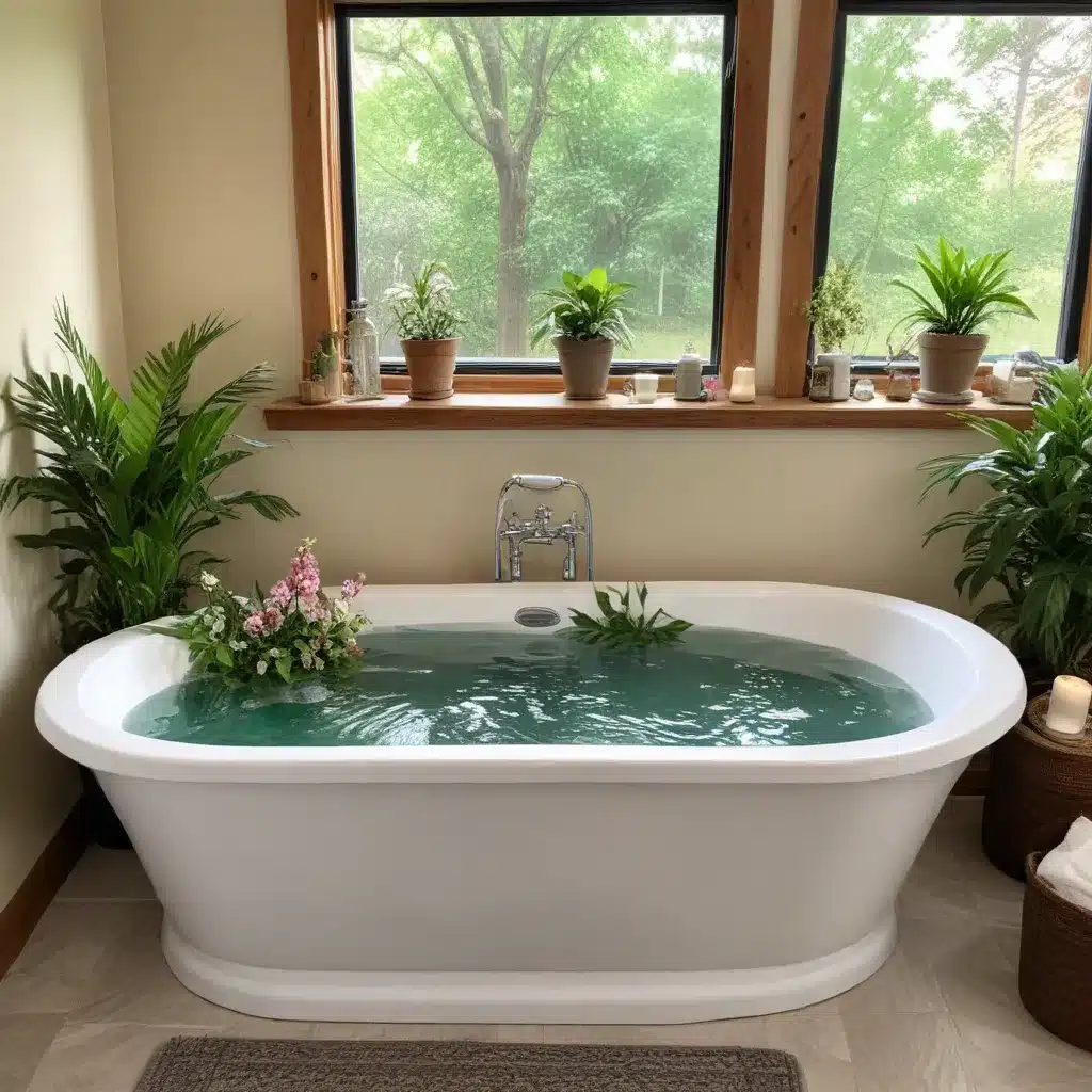 Relaxation Station: Crafting a Soothing Drop-In Tub Oasis