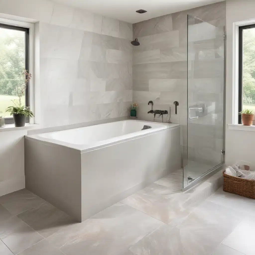 Seamless Integration of a Drop-In Tub