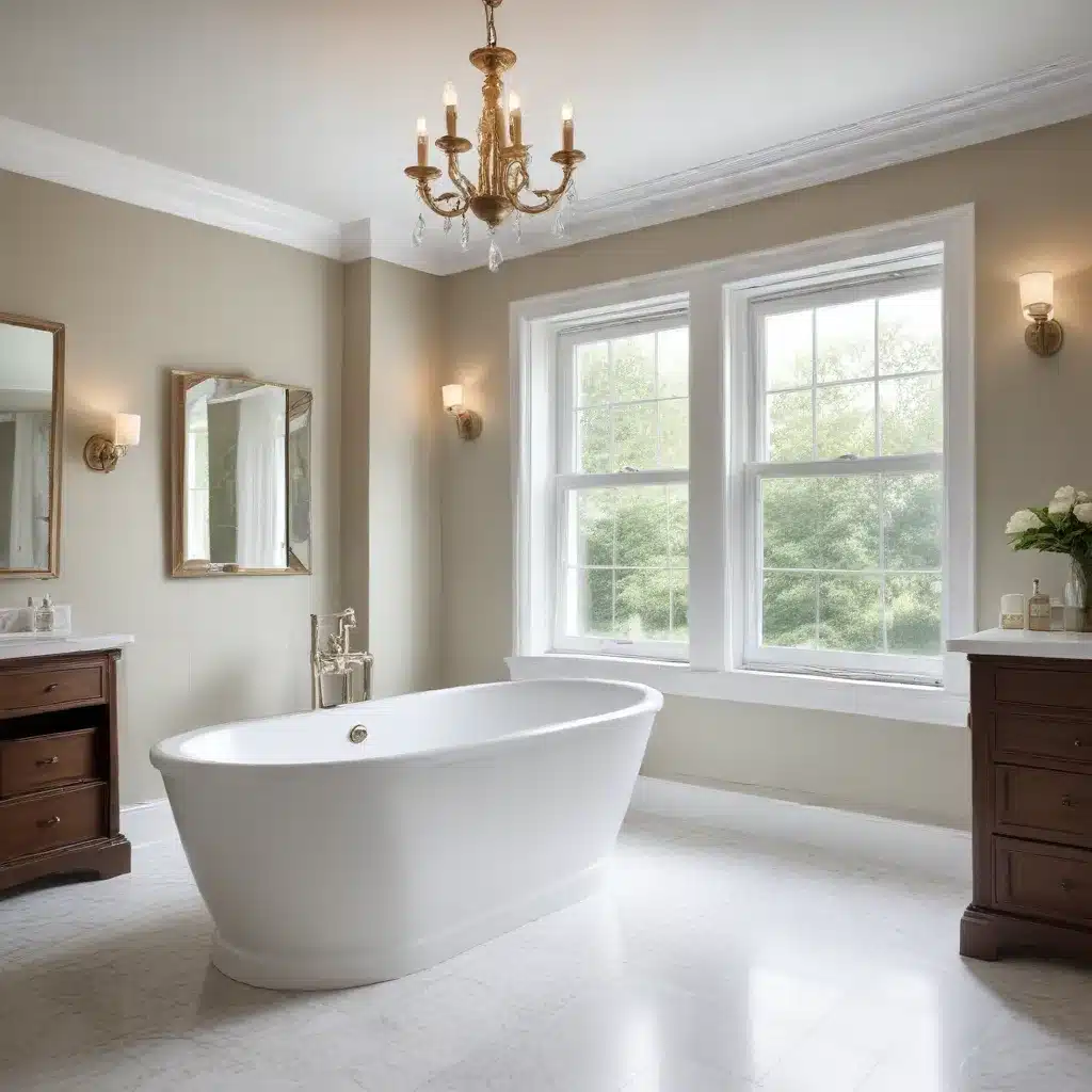 Timeless Sophistication of a Classic Drop-In Tub Style